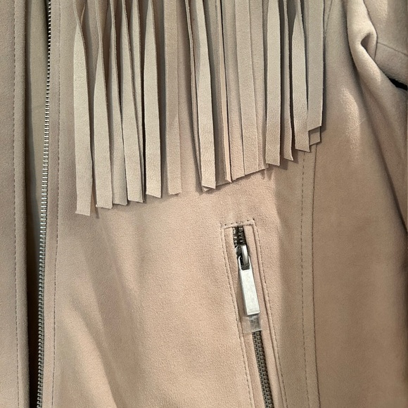 Neiman Marcus Exclusive Women’s Leather Jacket Medium - Picture 3 of 6